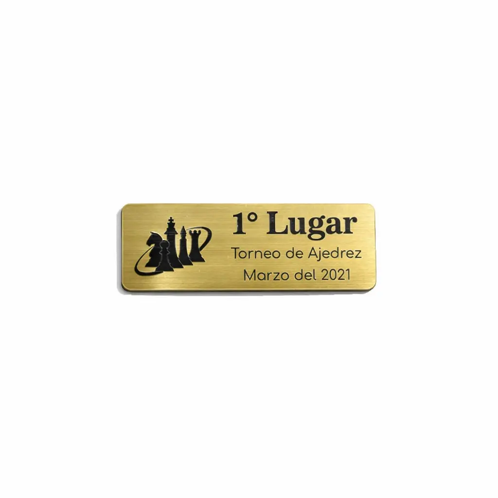 Placa para Trofeo 72cm2